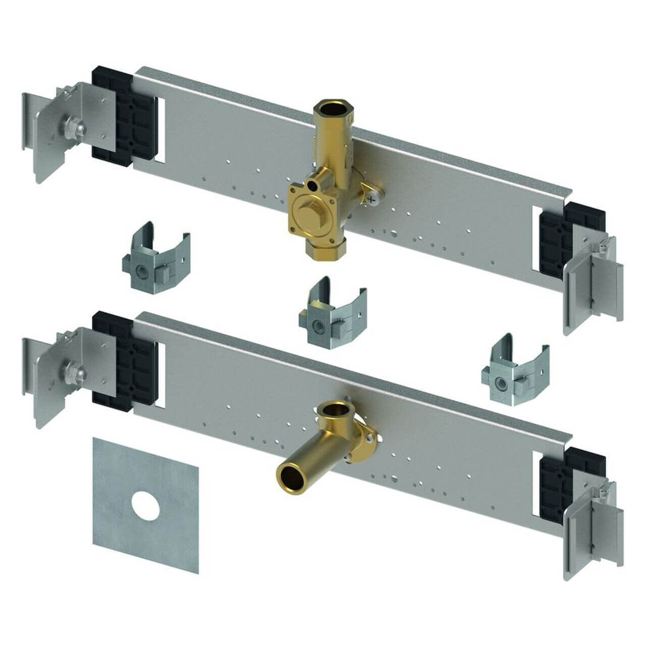 Tece Urinal-Anschlusseinheit Teceprofil Spülergehäuse U1