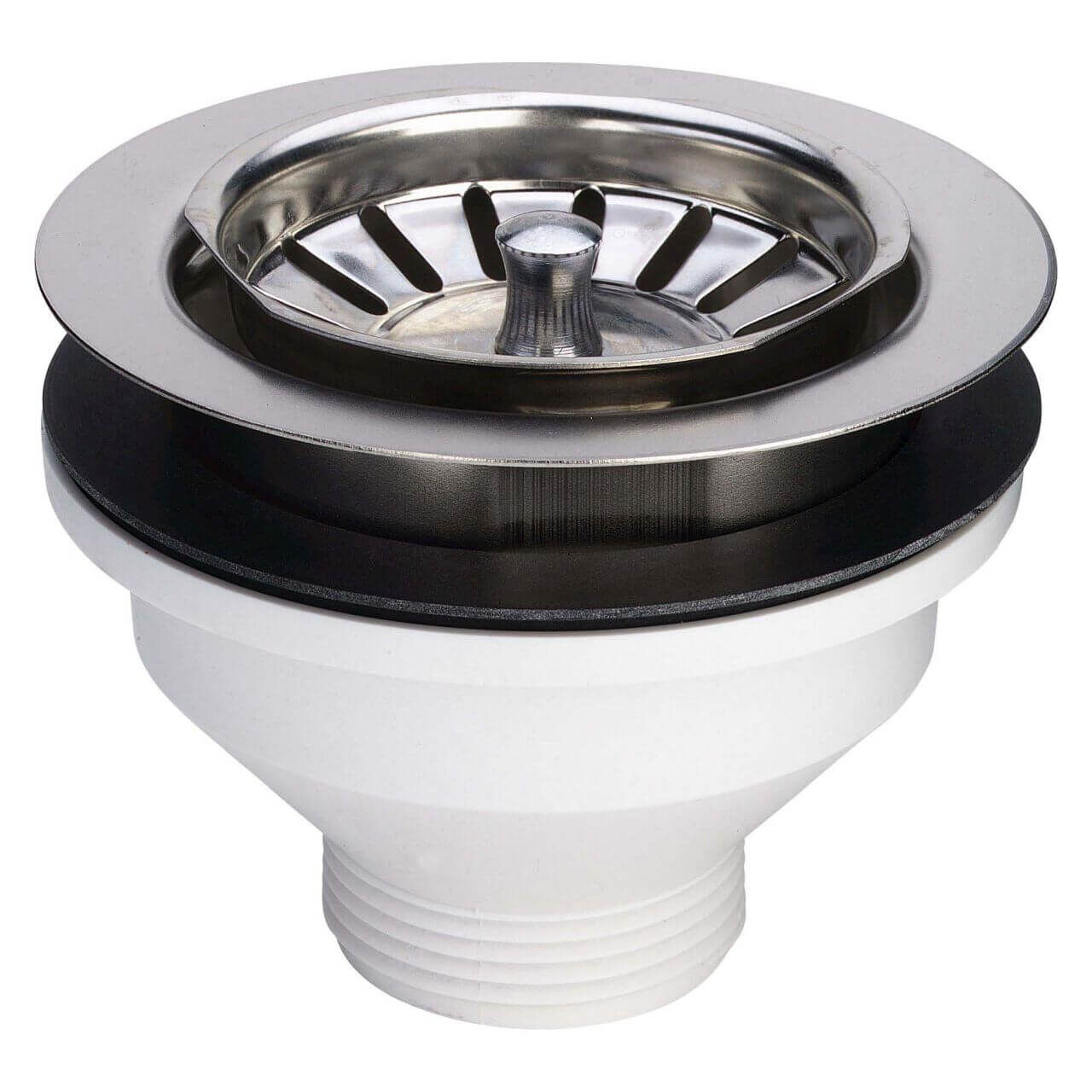 Viega Ablaufventil G 1 1/2 Edelstahl für Spülen