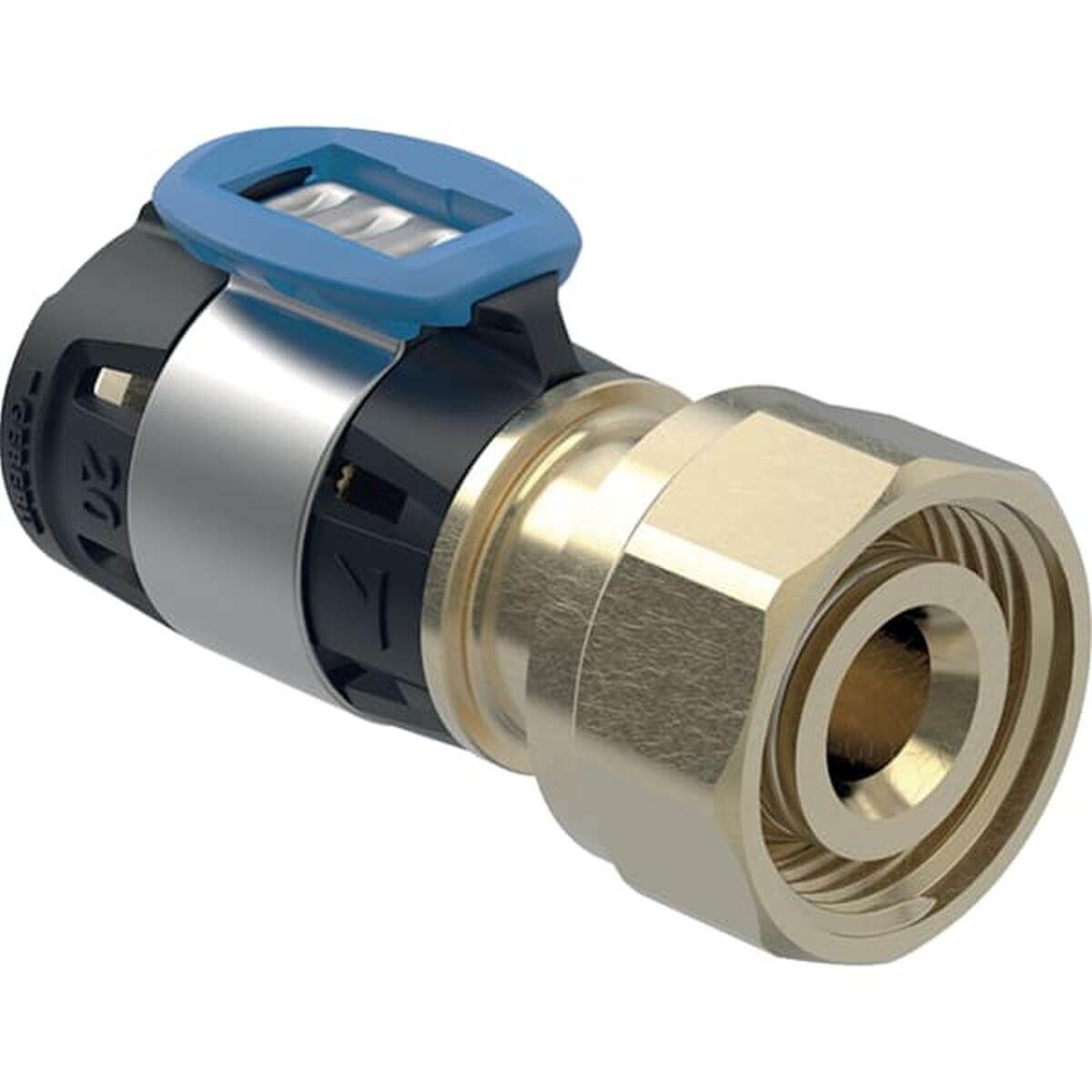 Geberit Verteilerabgang FlowFit Ø 16 mm x G 3/4 61 mm für Eurokonus
