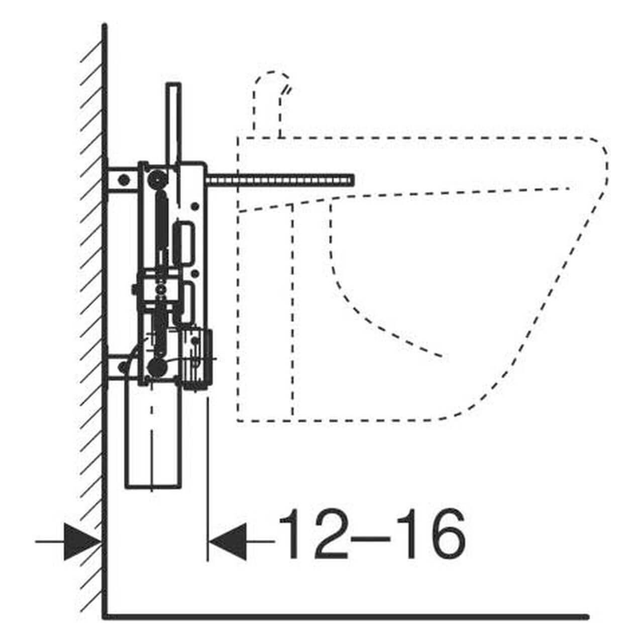 Geberit Bidet-Element Kombifix für Standarmatur (457530001) – jetzt bei Meds24 Geberit Bidet-Element Kombifix für Standarmatur (457530001)