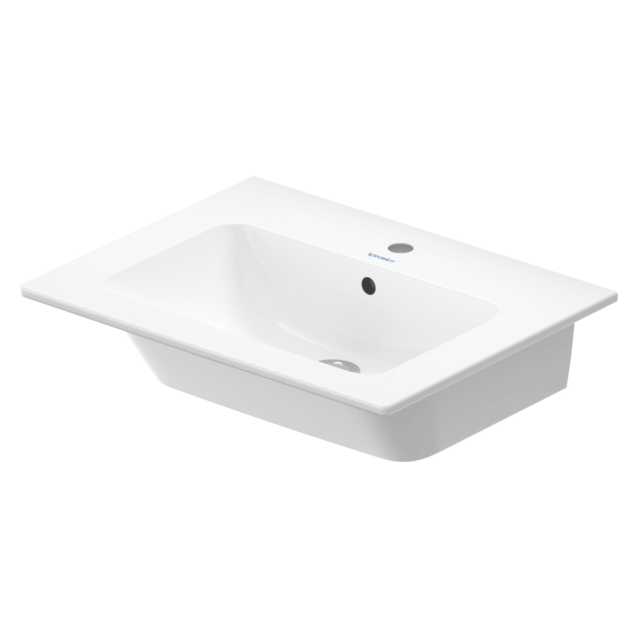 Duravit Möbelwaschtisch Me by Starck 63x49 cm Weiß WonderGliss (23366300001)