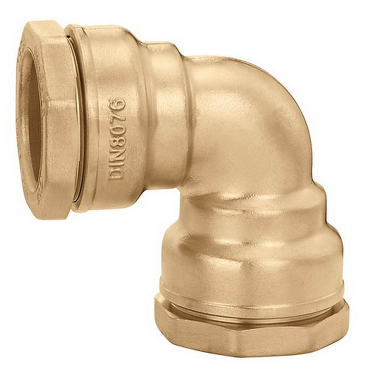 Caleffi Winkelverschraubung Ø 20 mm messing für PE-Kunststoffrohre