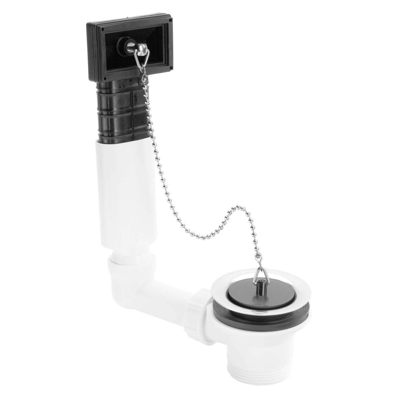 Viega Ab-/Überlaufgarnitur 7462.71 Weiß Kunststoff