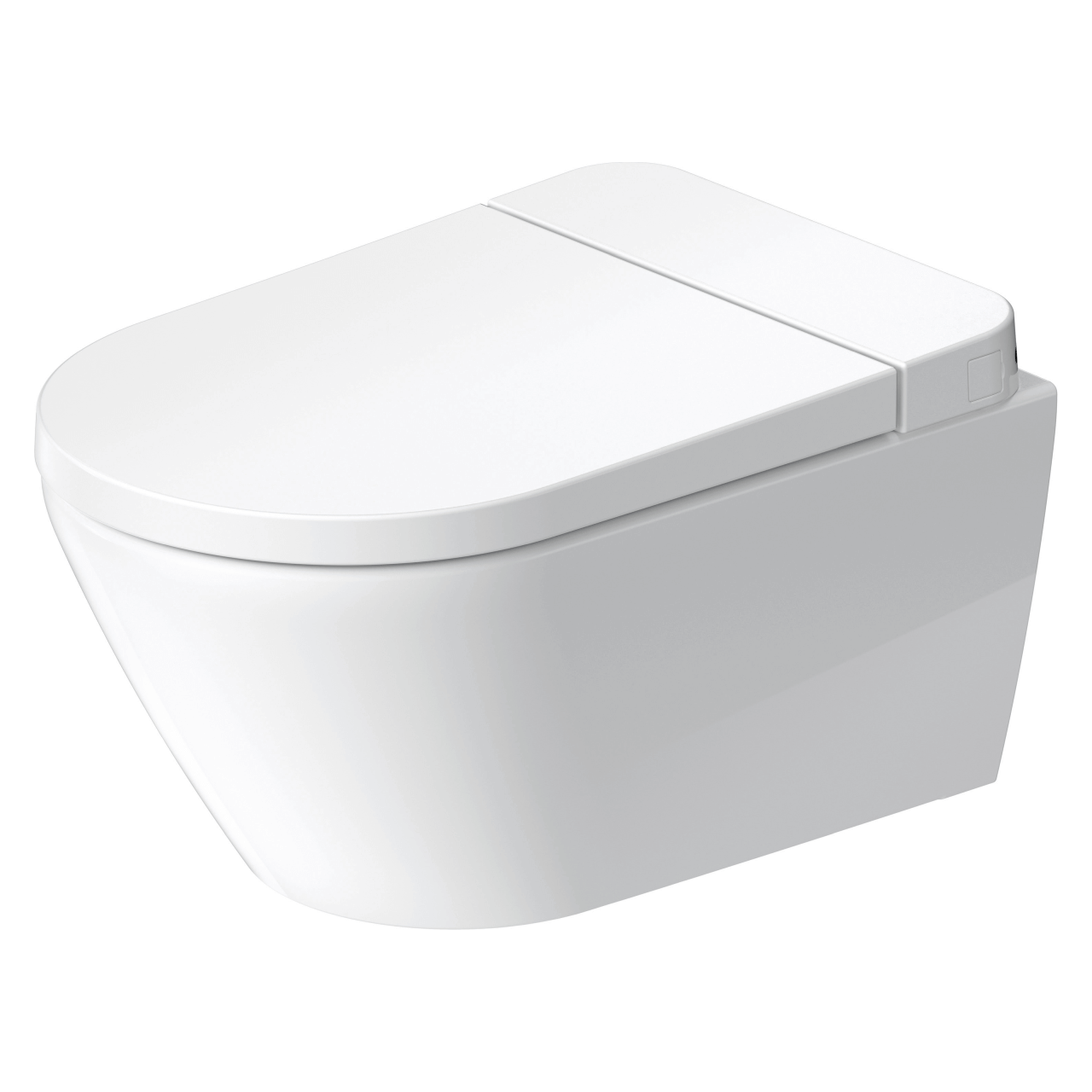 Duravit Kompakt-Dusch-Tiefspül-WC D-Neo, Rimless, HygieneGlaze, mit Fernbedienung und Sitzheizung (654000012004300)