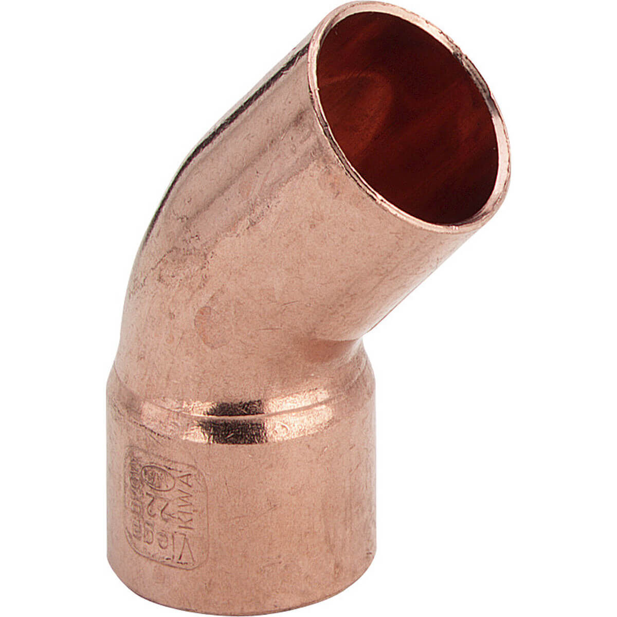 Viega Bogen 95040 35 mm 45° Kupfer