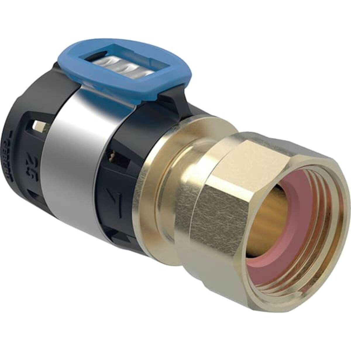 Geberit Übergang FlowFit Ø 20 mm G 3/4 mit Überwurfmutter