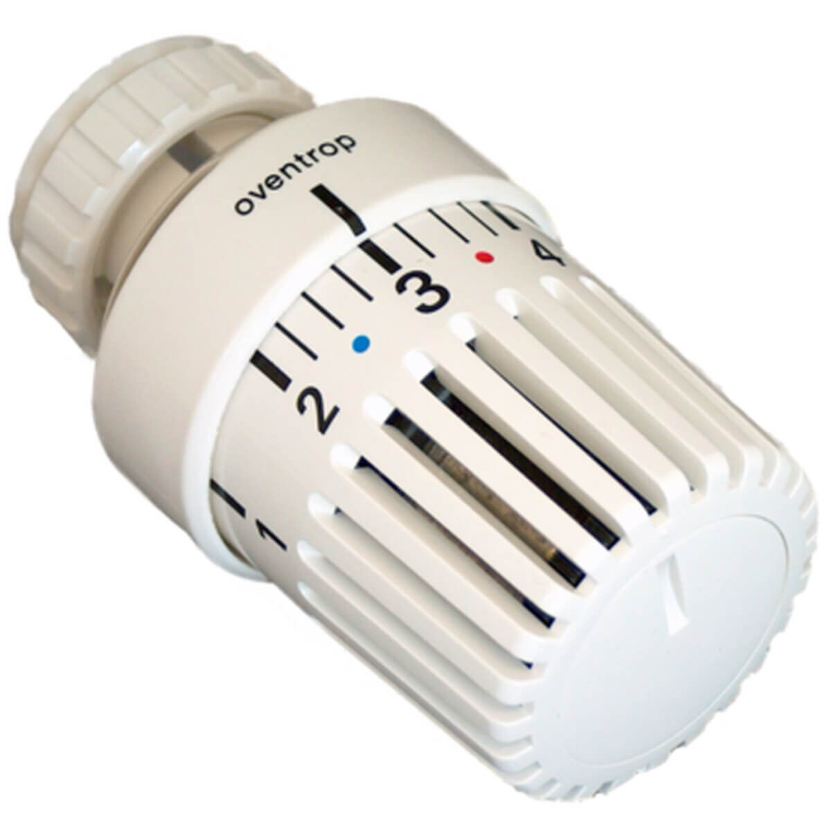 Oventrop Thermostat Uni LD 7-28 °C weiß mit Nullstellung mit Memoscheibe