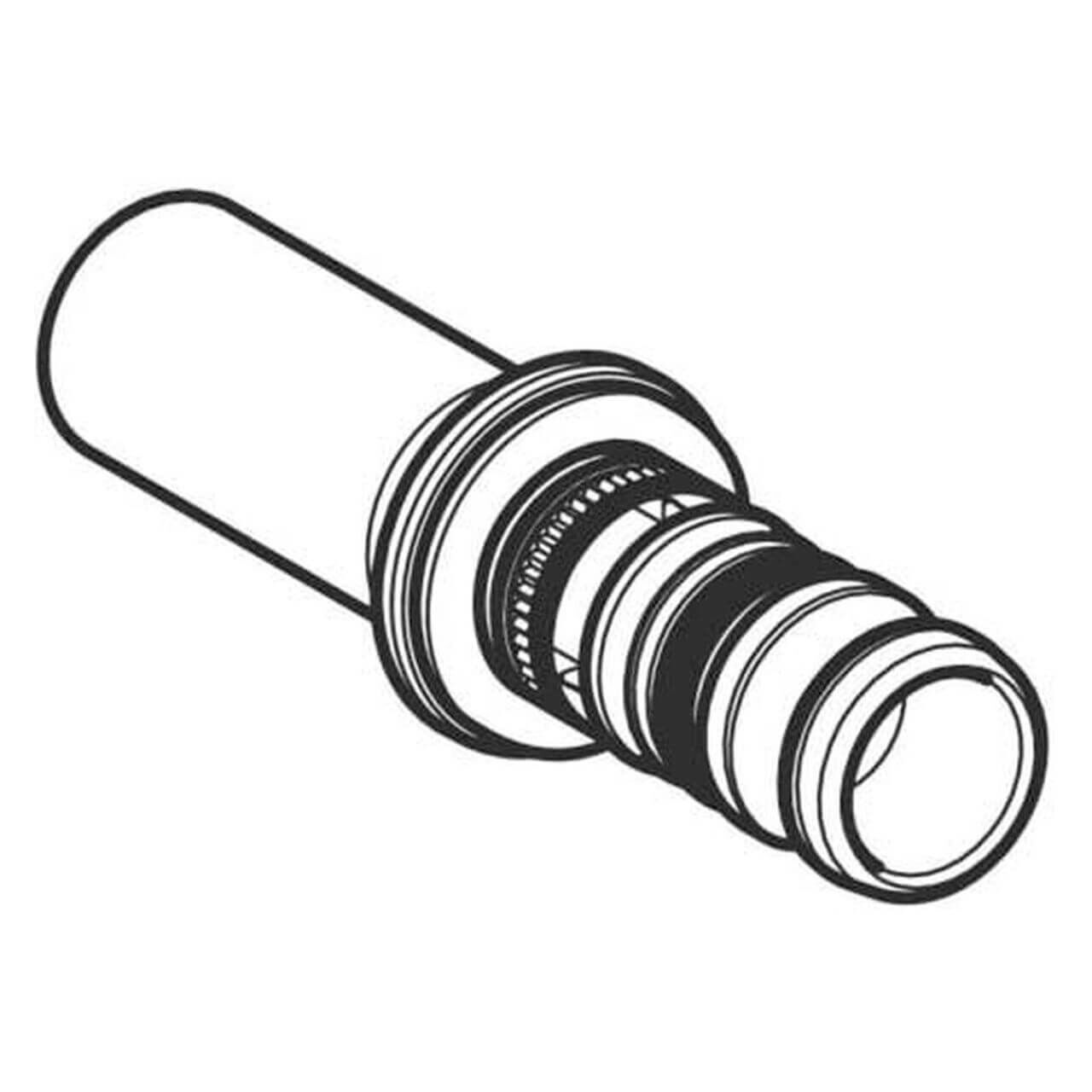 Geberit Übergang Mepla Ø 20-18 mm auf Mapress mit Einschubende Rotguss
