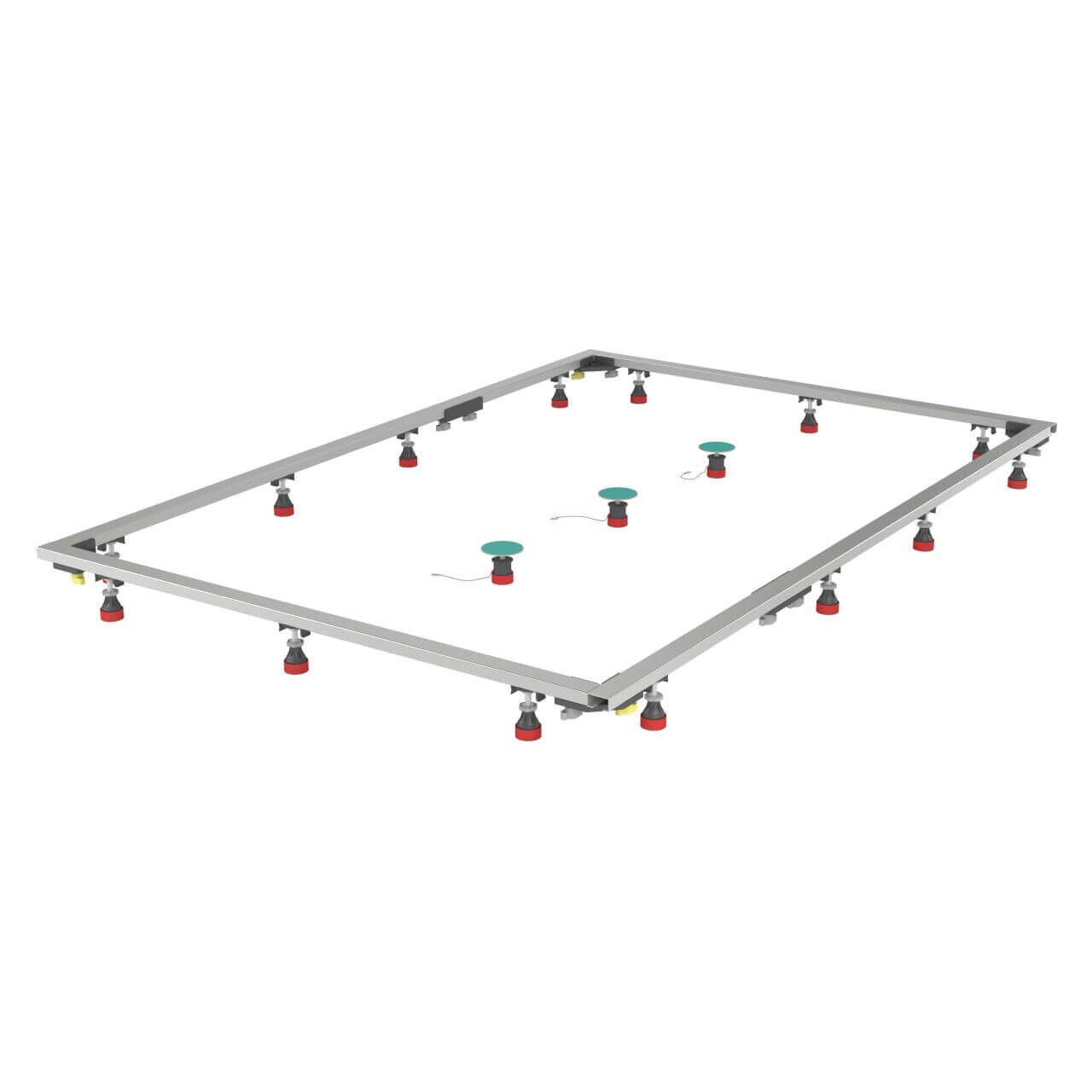 Mepa Montagerahmen SF XL 120/180 höhenverstellbar für Mineralguss (150179)