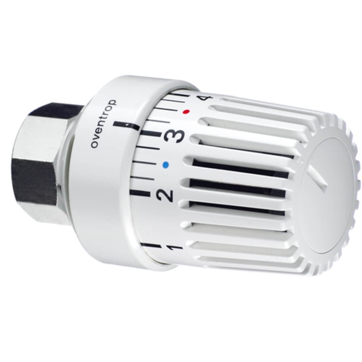 Oventrop Thermostat Uni L 7-28 °C mit Nullstellung mit Flüssig-Fühler weiß