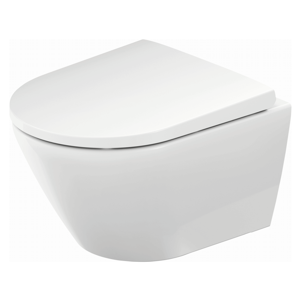 Duravit Wand-Tiefspül-WC Compact D-Neo 37x48 cm Rimless Weiß