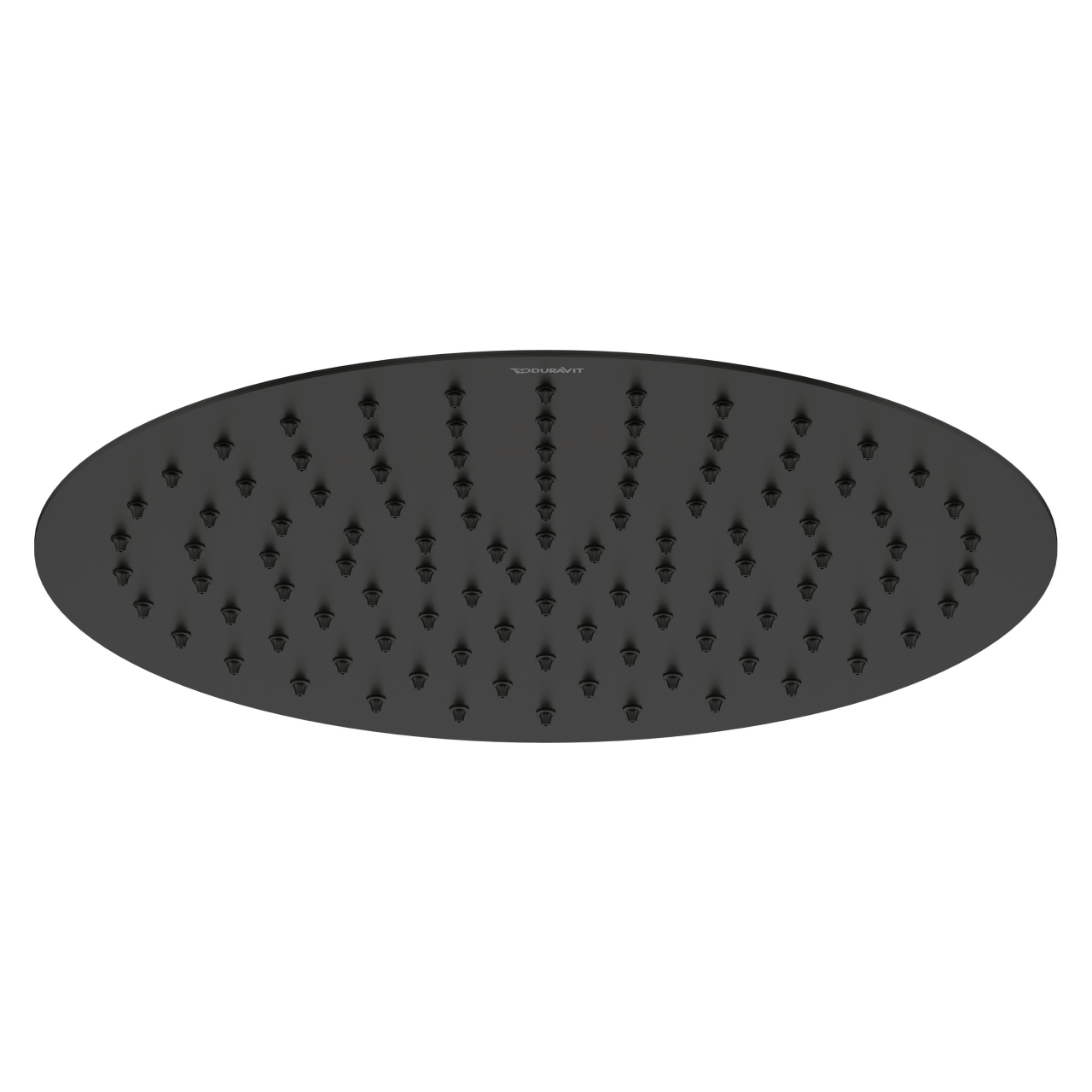 Duravit Kopfbrause 1jet 300 mm Schwarz Matt