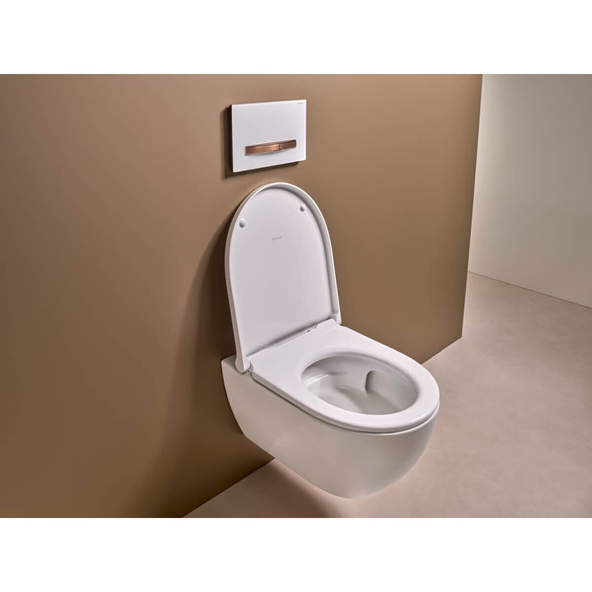 Geberit Wand-Tiefspül-WC-Set Acanto 36 x 38,5 x 53,5 cm 4,5 l geschlossen weiß