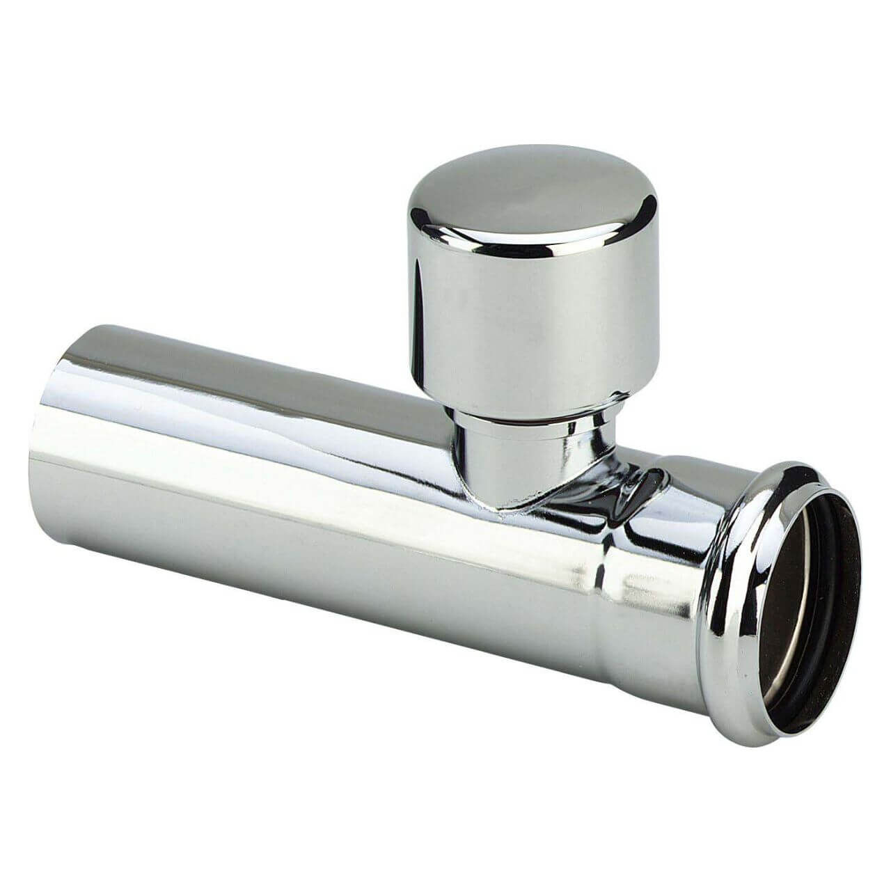 Viega Verlängerungsrohr DN 32 x 125 mm Messing Chrom (115524)