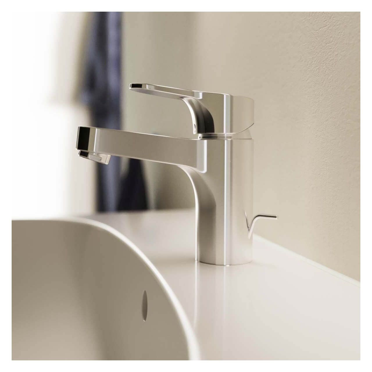 Ideal Standard Waschtischarmatur Cerabase H80 Chrom