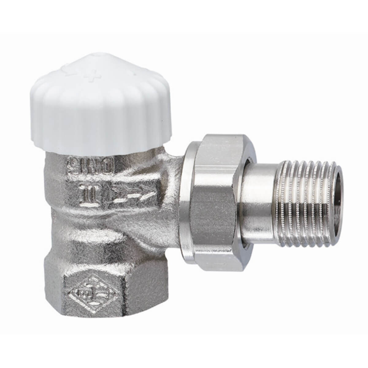 Heimeier Thermostat-Ventilunterteil V-exact II Rp 3/4 x R 3/4 Eck