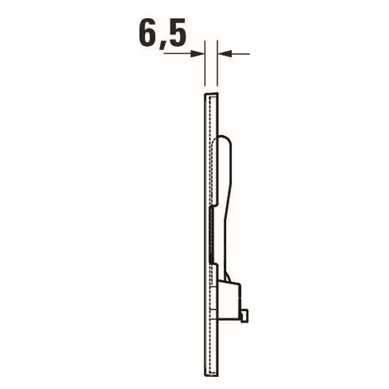 Duravit Betätigungsplatte DuraSystem Beta 100 Chrom, Dual Flush (WD5009021000)