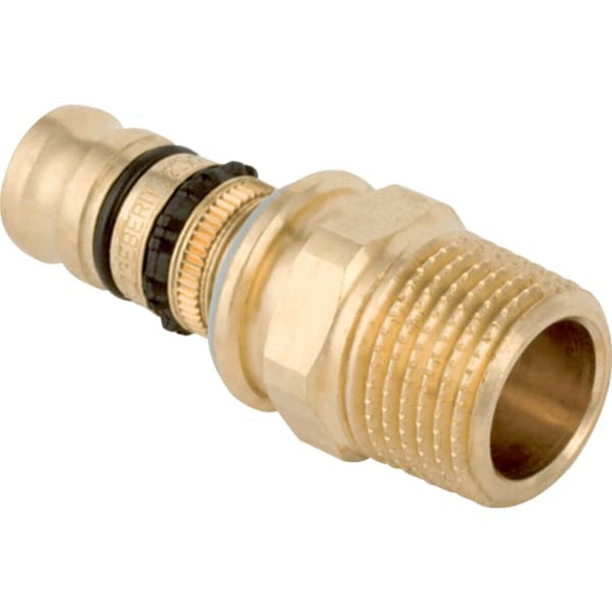 Geberit Übergang Mepla Ø 26 mm x R 3/4 mit AG Rotguss