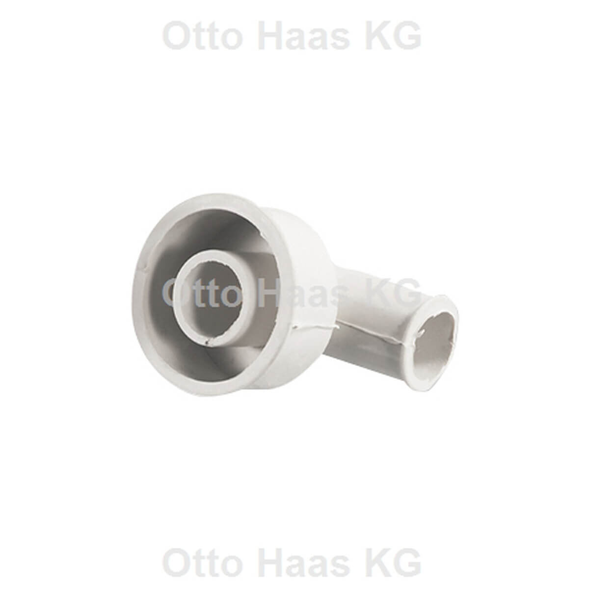 Haas Gummi-Unitas-Winkel-Manschette 27 x 67 x 75 mm weiß