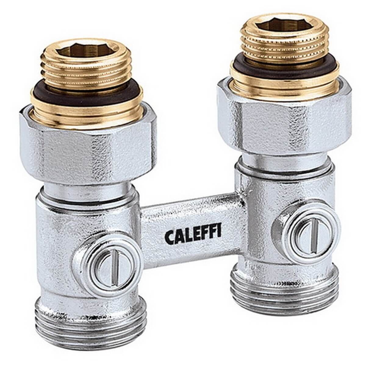 Caleffi Hahnblock Messing