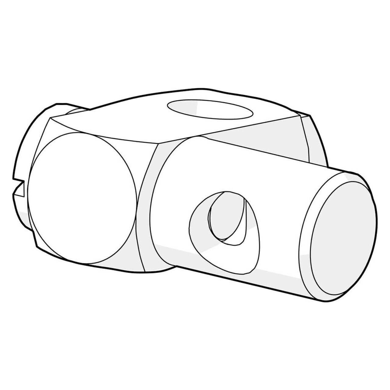 Hansa Armaturen-Gelenkstück Chrom