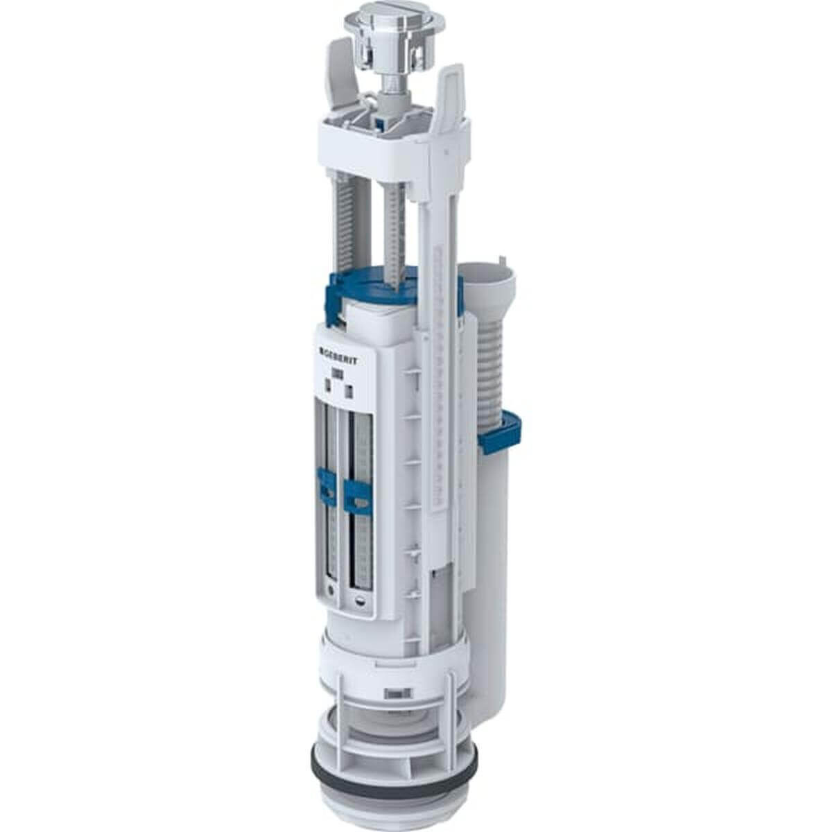 Geberit Spülventil Typ 290 für 2-Mengen-Spülung Hochglanz-verchromt