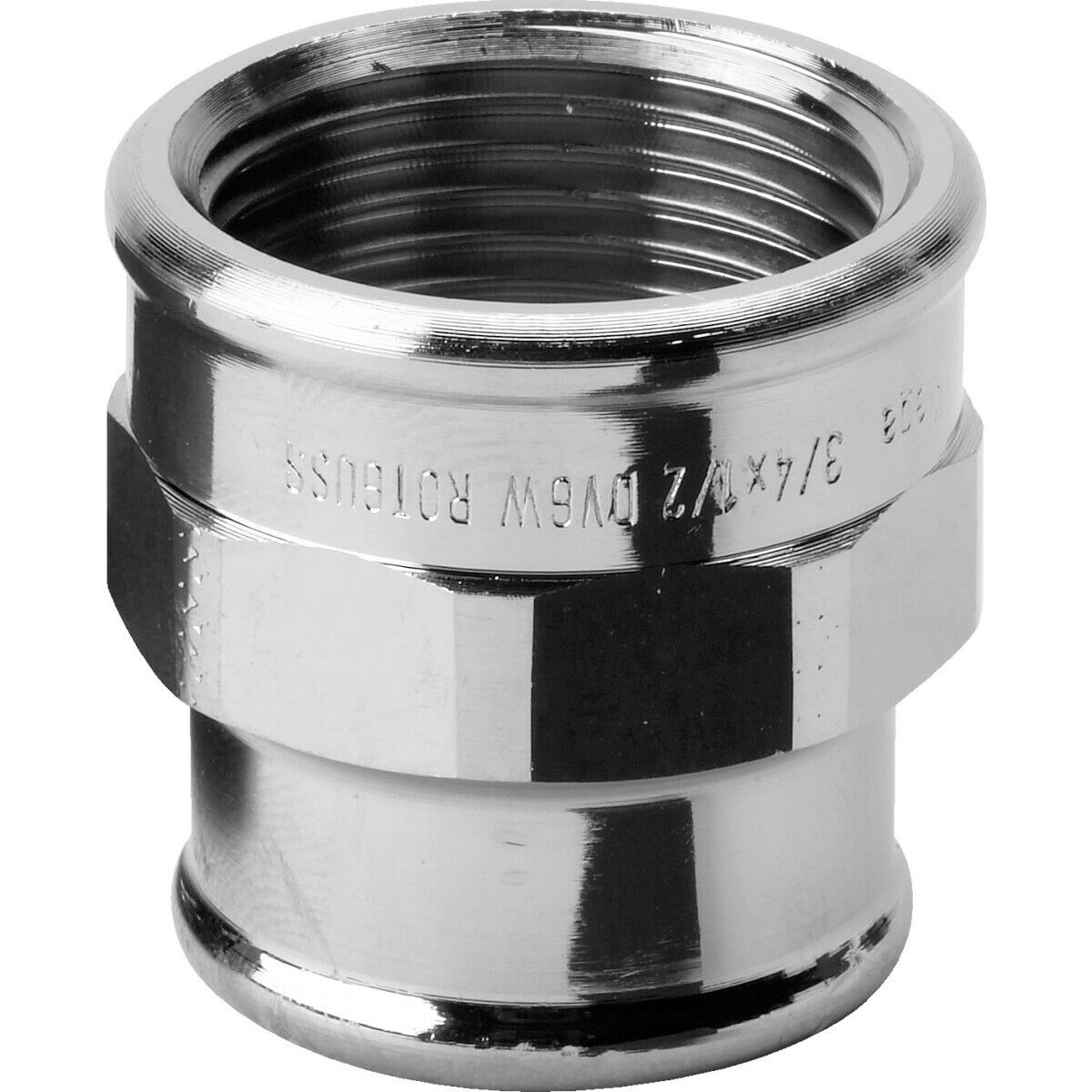 Viega Muffe 3240 Rp 3/4 x Rp 1/2 Rotguss reduziert