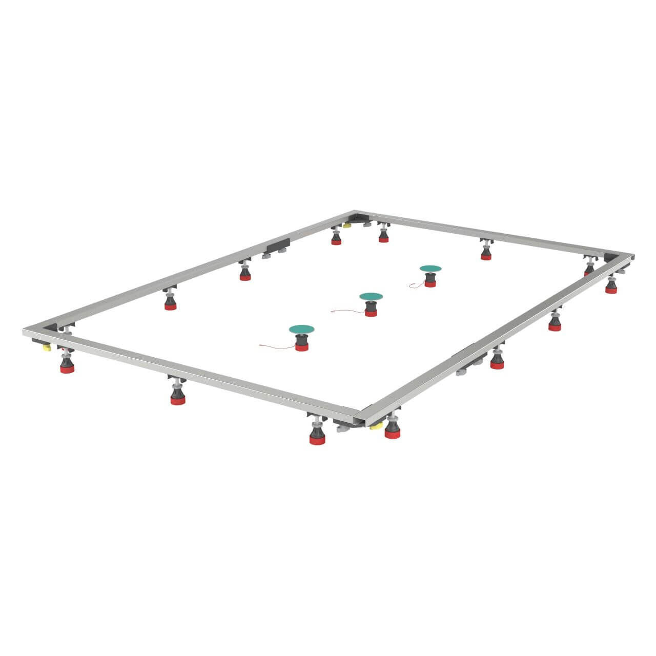 Mepa Montagerahmen SF XL 120/180 höhenverstellbar für Mineralguss