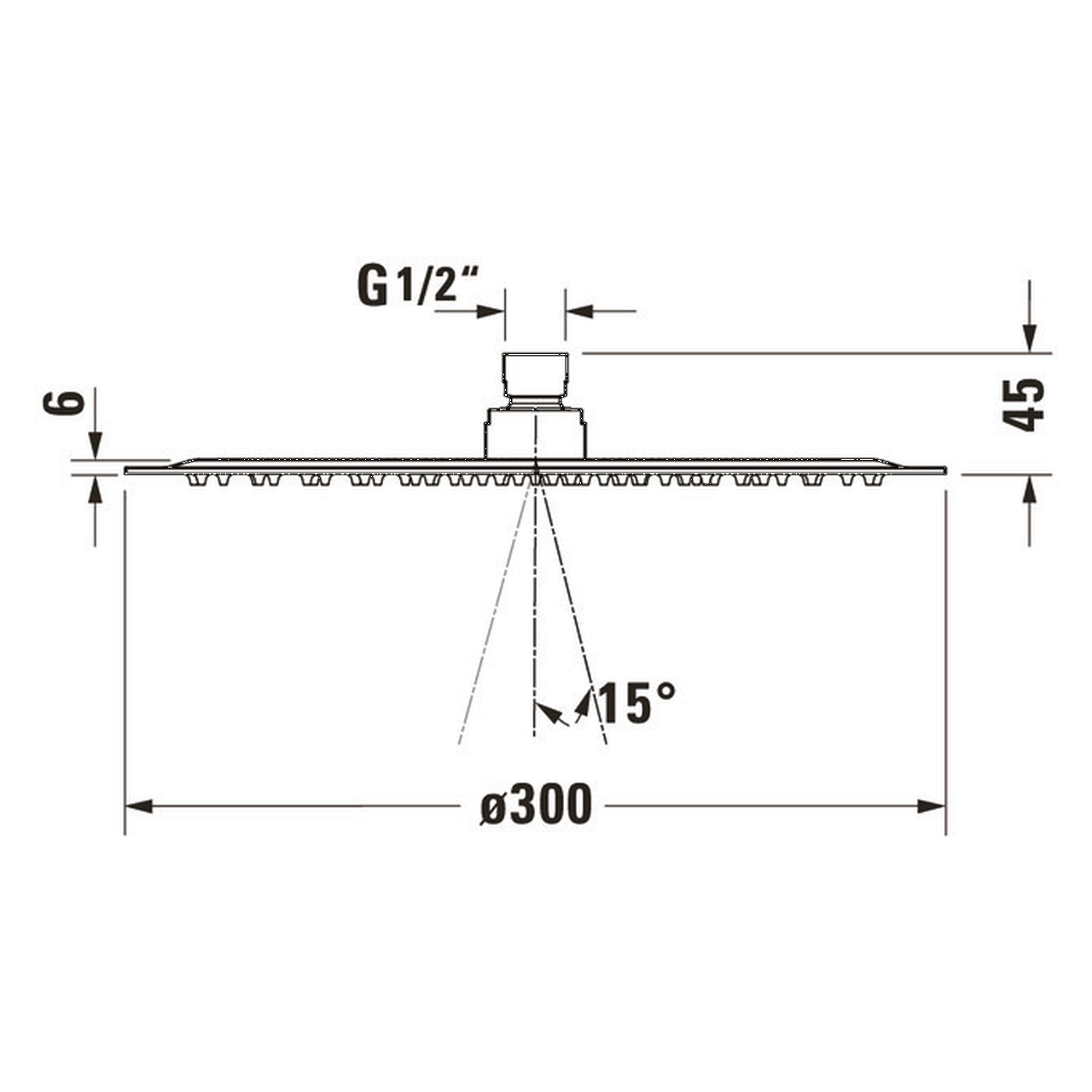 Duravit Kopfbrause 1jet 300 mm Schwarz Matt (UV0660020046) – jetzt bei Meds24 Duravit Kopfbrause 1jet 300 mm Schwarz Matt (UV0660020046)