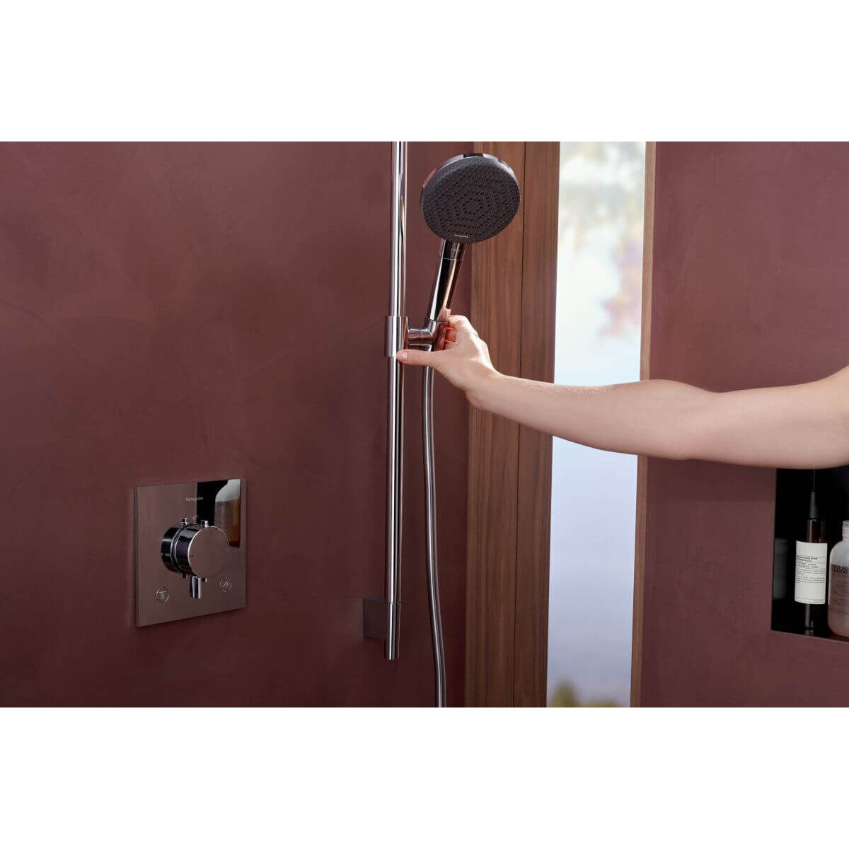 Hansgrohe Thermostat Ecostat Comfort E UP für 2 Verbraucher 24 l/min chrom