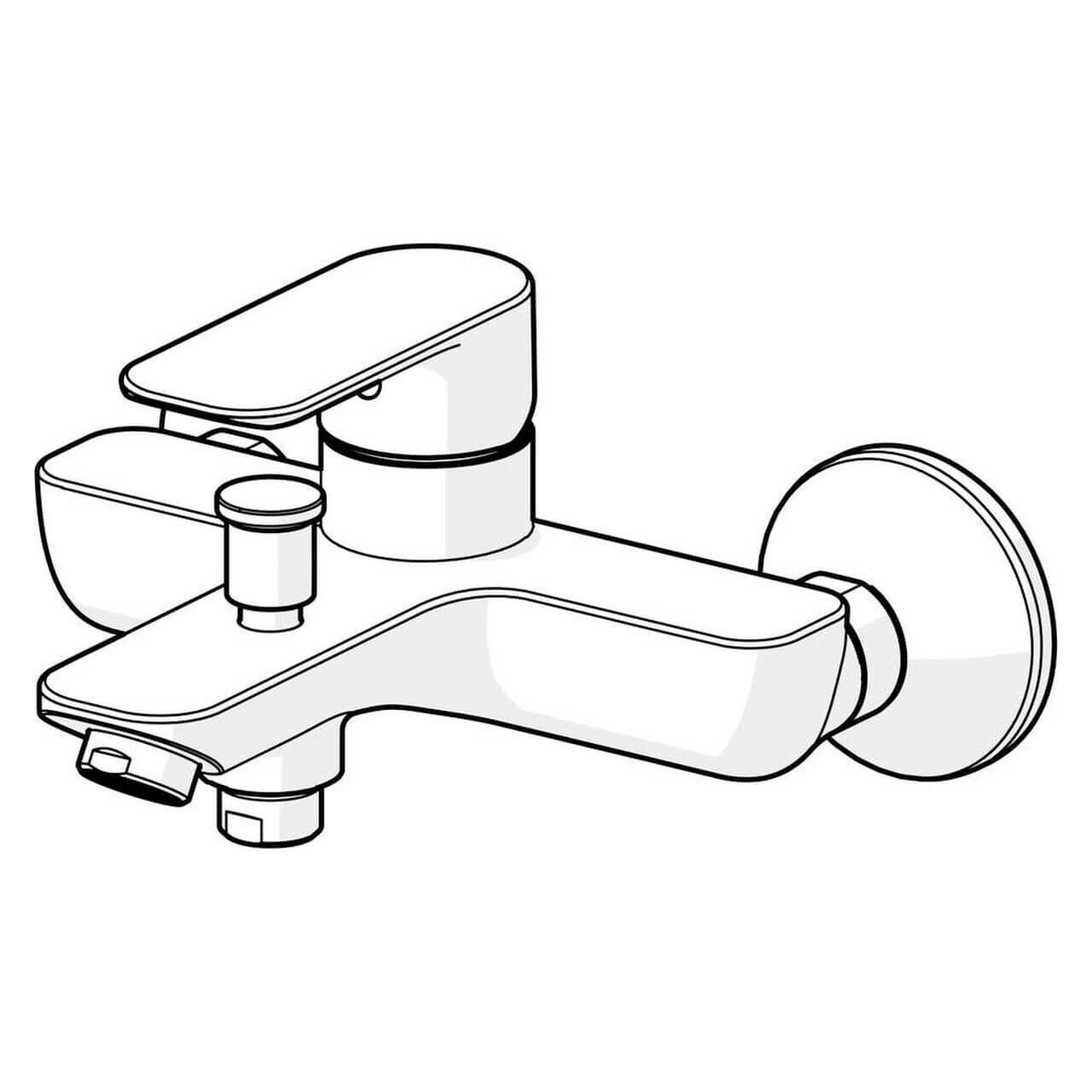 Hansa Wannenarmatur Hansabasic Chrom DN 15 (55442103) – jetzt bei Meds24 Hansa Wannenarmatur Hansabasic Chrom DN 15 (55442103)