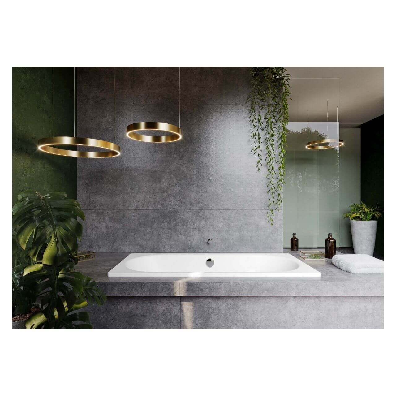 Kaldewei Badewanne Classic Duo 180x80 cm Weiß