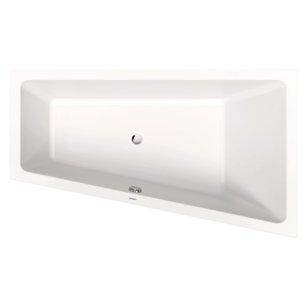 Duravit Trapez-Badewanne No.1 170x100 cm Weiß rechts