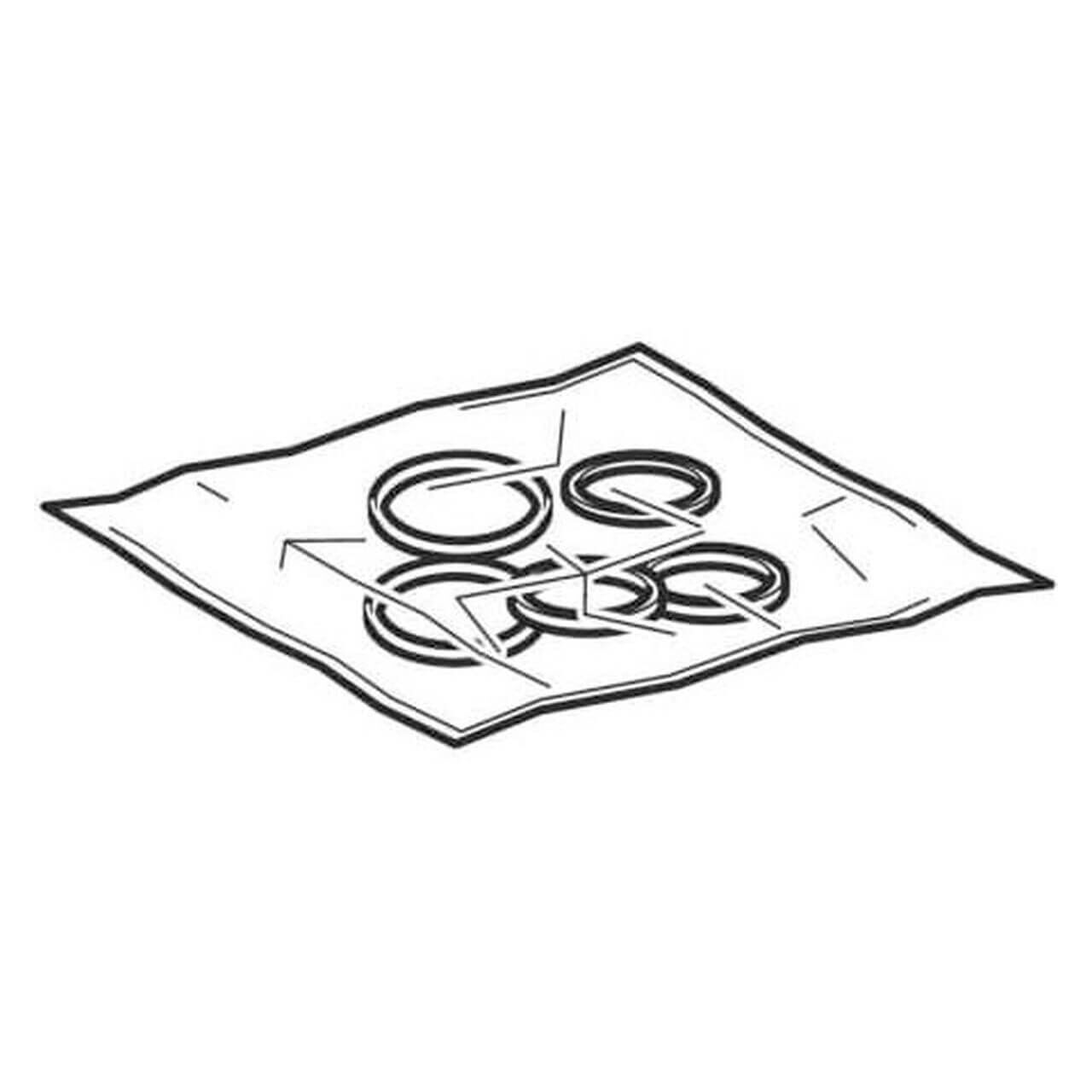 Geberit Dichtungssatz für 2-teilige Spülen 1 1/2"/40 mm