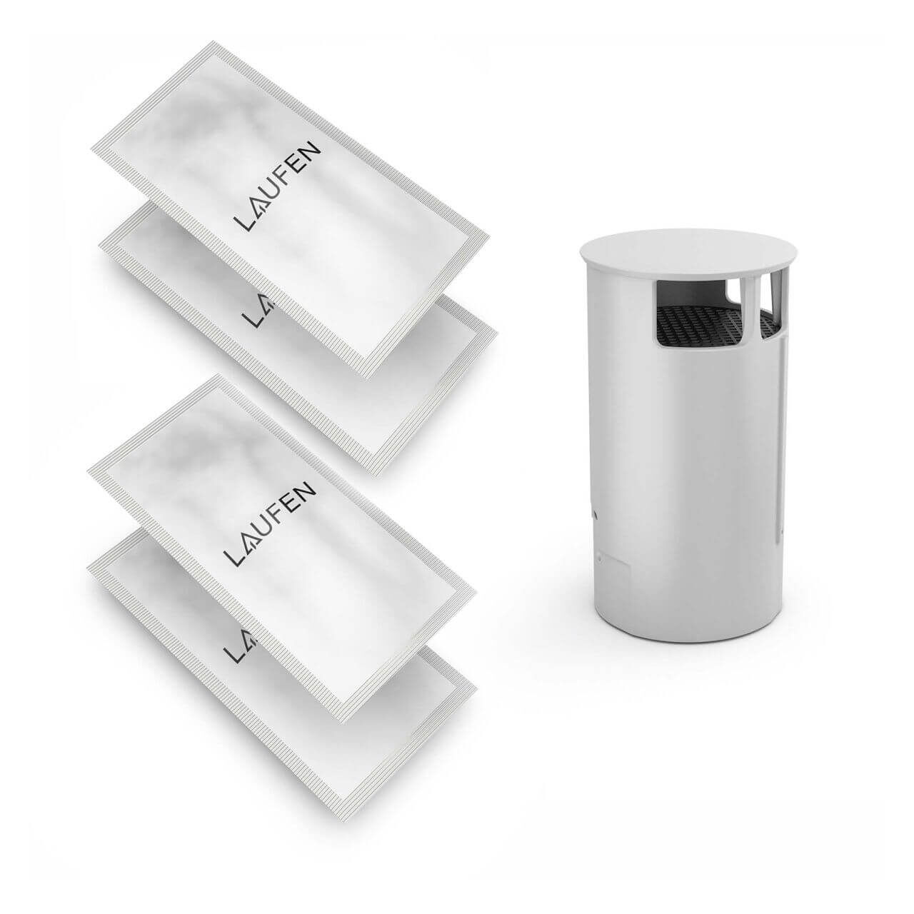 Laufen Geruchsfilter & Entkalkungsmittel CLEANET RIVA – 4 Beutel (H8916970000001) – jetzt bei Meds24 Laufen Geruchsfilter & Entkalkungsmittel CLEANET RIVA – 4 Beutel (H8916970000001)