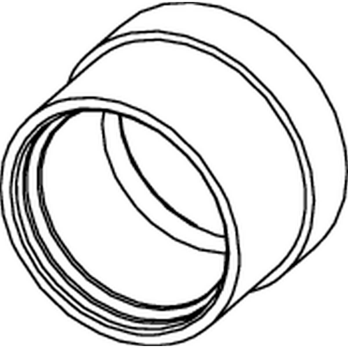 Tece Druckhülse TECEflex 16 mm für Mehrschichtverbundrohr