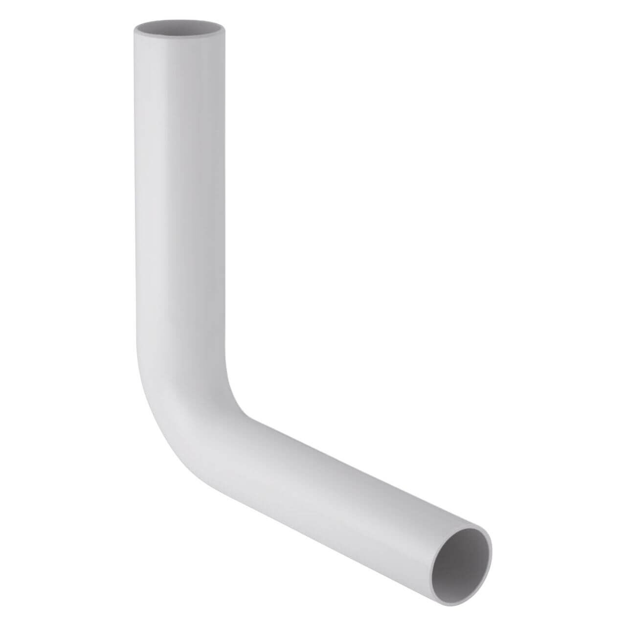 Geberit Spülbogen 90° Ø50 mm 23x23 cm Weiß ABS