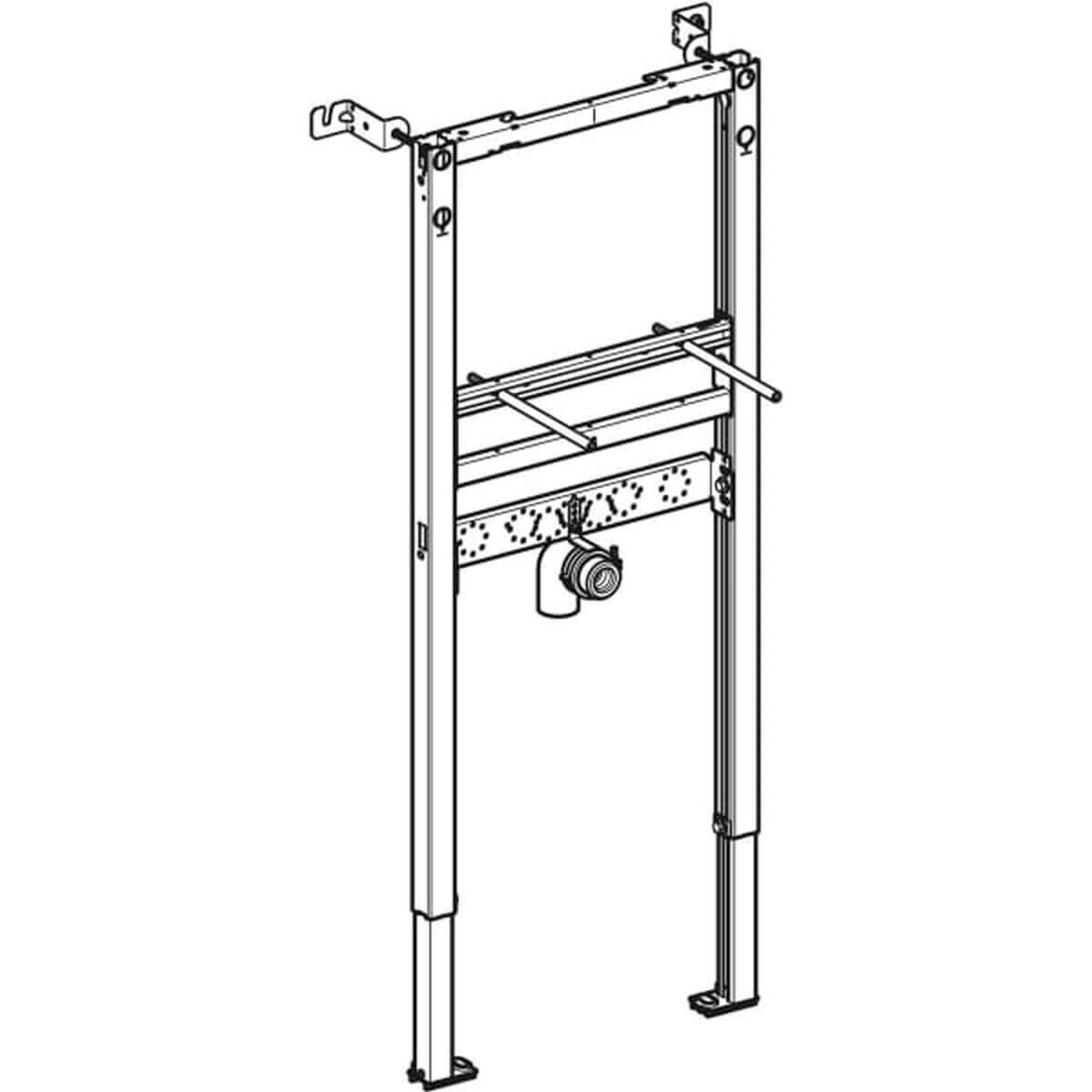 Geberit Waschtisch-Element Duofix Basic BH 112 cm für Standarmatur