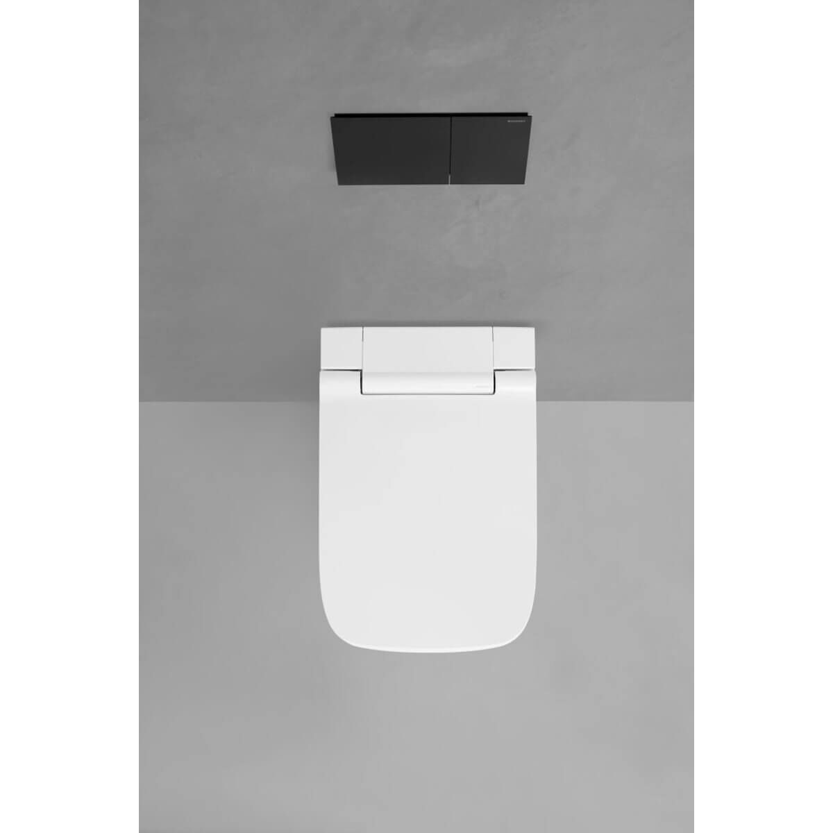 Geberit Dusch-WC AquaClean Sela Square, spülrandlos Weiß