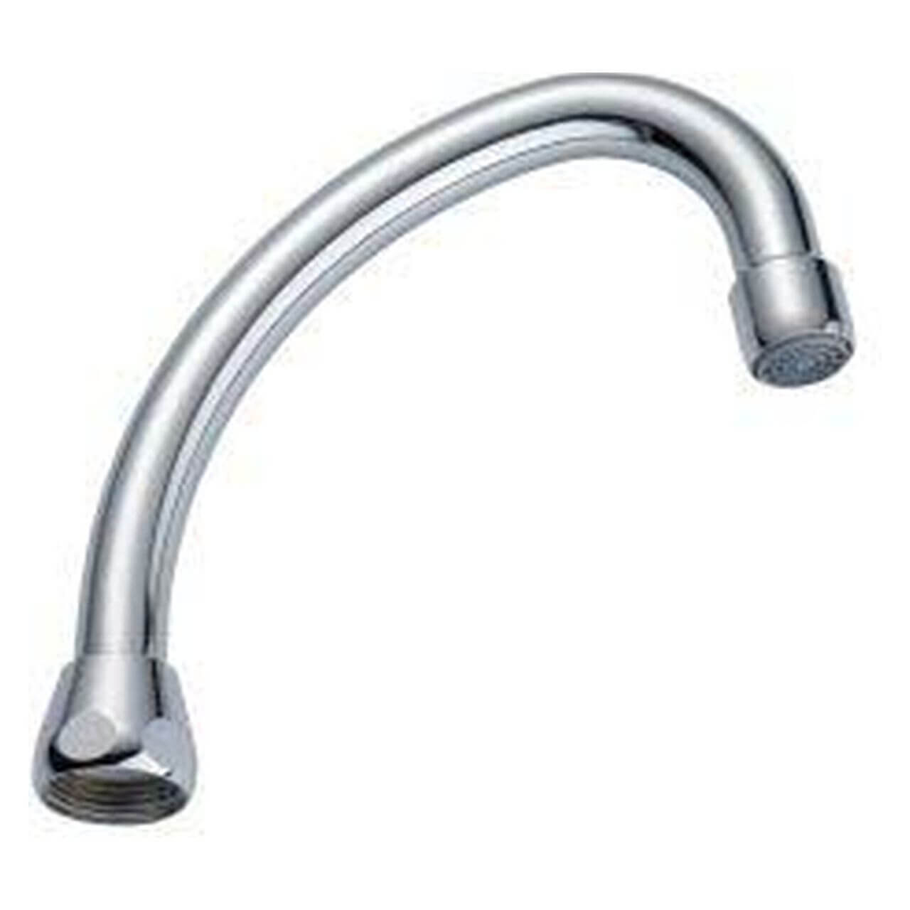 Neoperl J-Auslaufrohr 130 mm mit Strahlregler