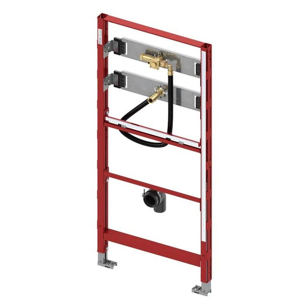 Tece Urinalmodul Teceprofil 1120 mm mit Spülergehäuse