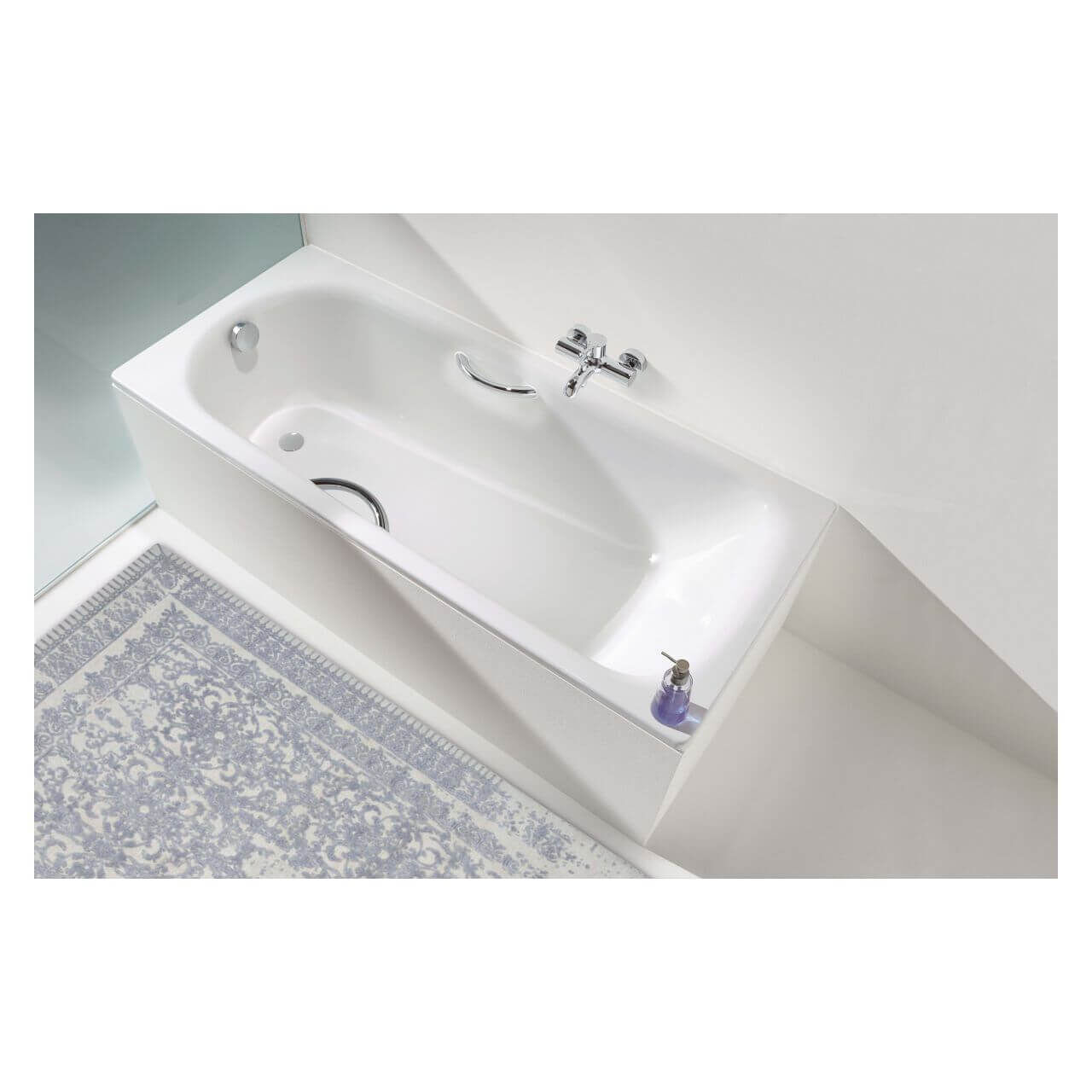 Kaldewei Badewanne SANIFORM PLUS 366 140x75cm, Vollantislip, pergamon (10144146)