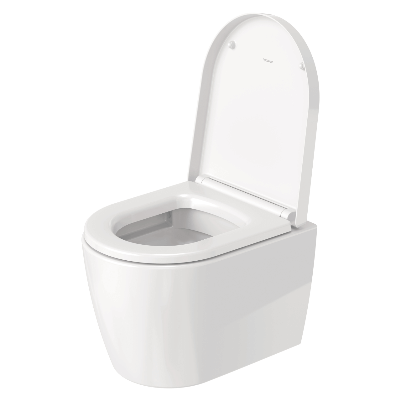 Duravit Wand-Tiefspül-WC Compact Me by Starck 37x48 cm Rimless Weiß WonderGliss