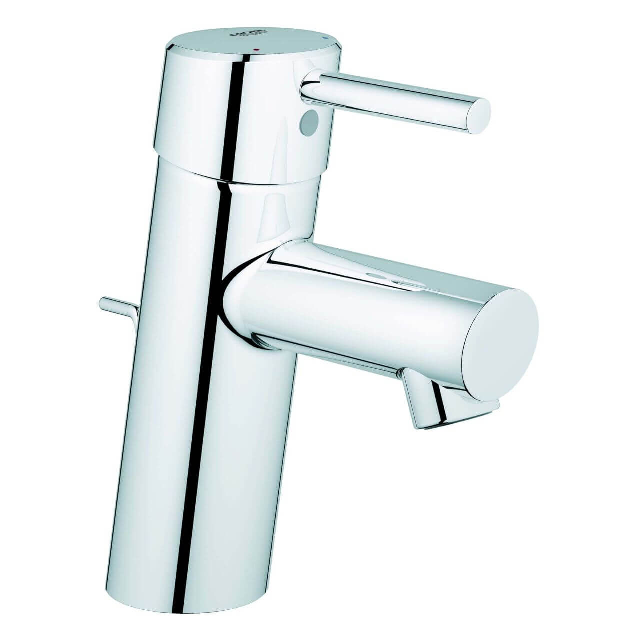 Grohe Waschtischarmatur Concetto 1/2 Zoll S-Size mit Ablaufgarnitur Chrom