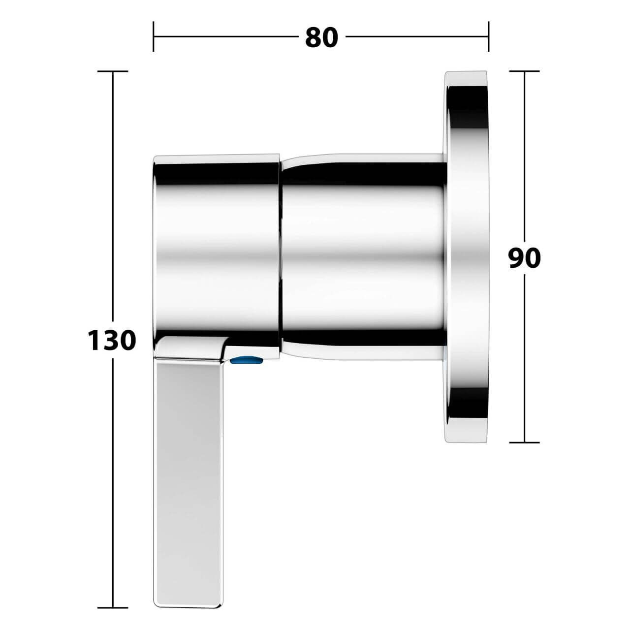 Keuco Badarmatur Ixmo Chrom