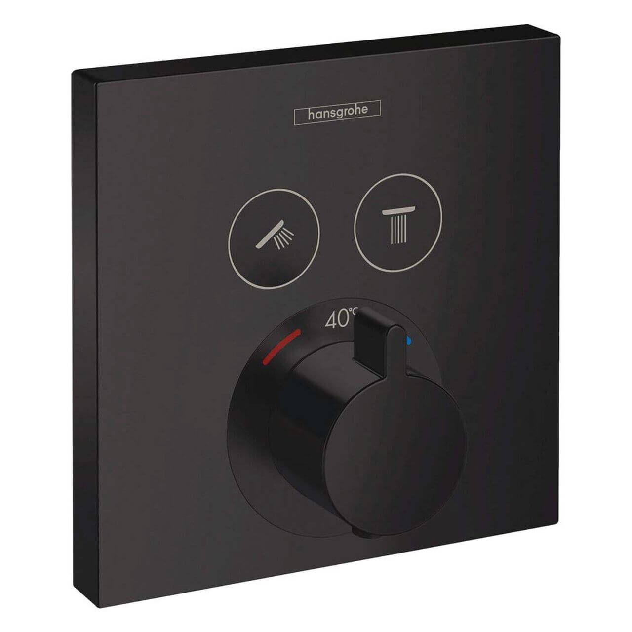 Hansgrohe Duscharmatur ShowerSelect Schwarz