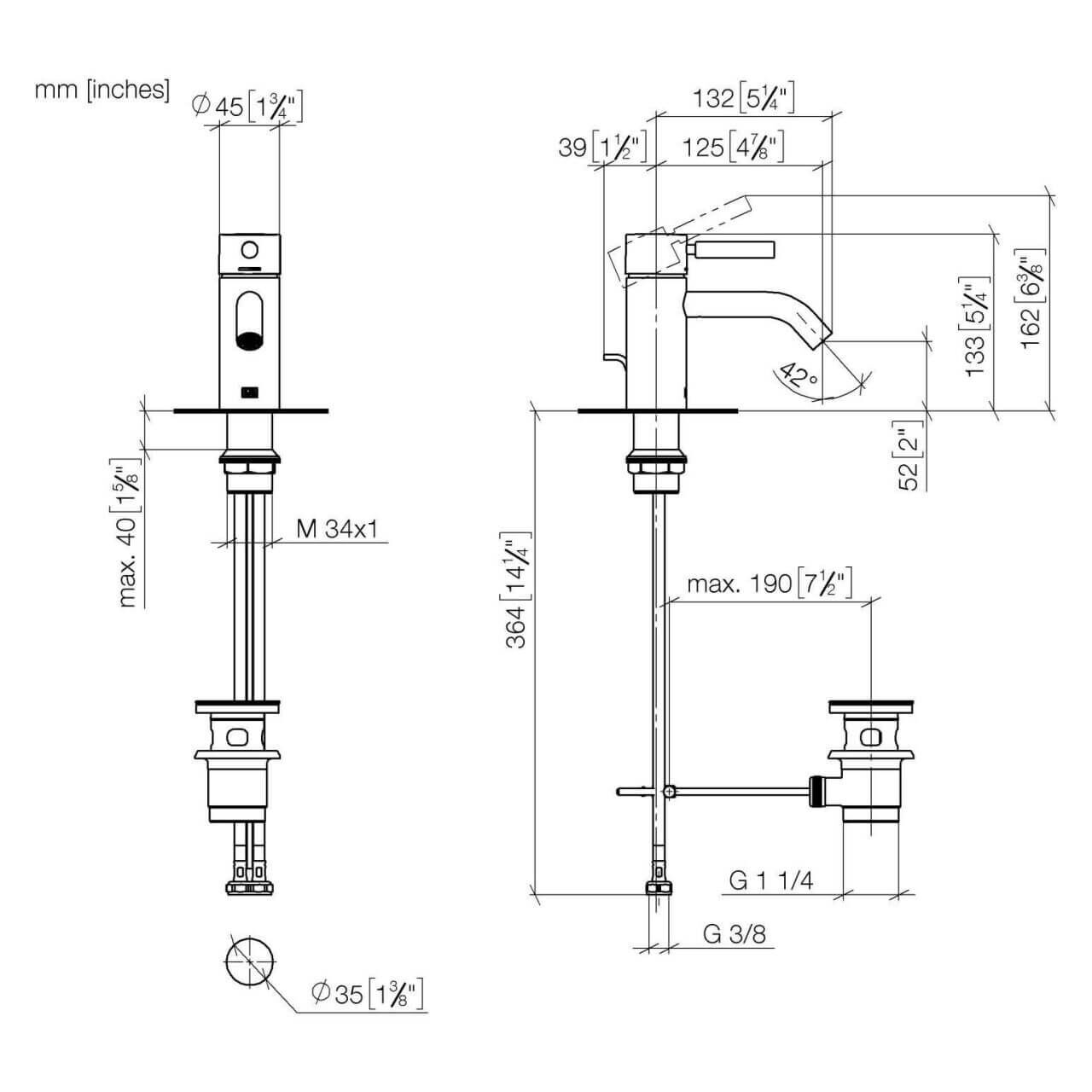 Dornbracht Einhandmischer Meta Chrom 125 mm (33501660-00) – jetzt bei Meds24 Dornbracht Einhandmischer Meta Chrom 125 mm (33501660-00)