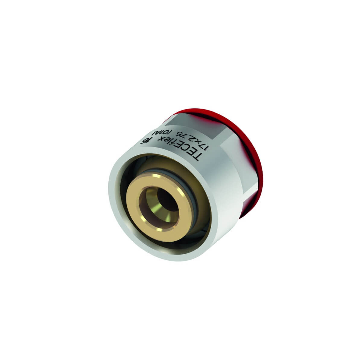 Tece Klemmverschraubung TECEflex 16 mm x 3/4" AG Eurokonus für MV-Rohr