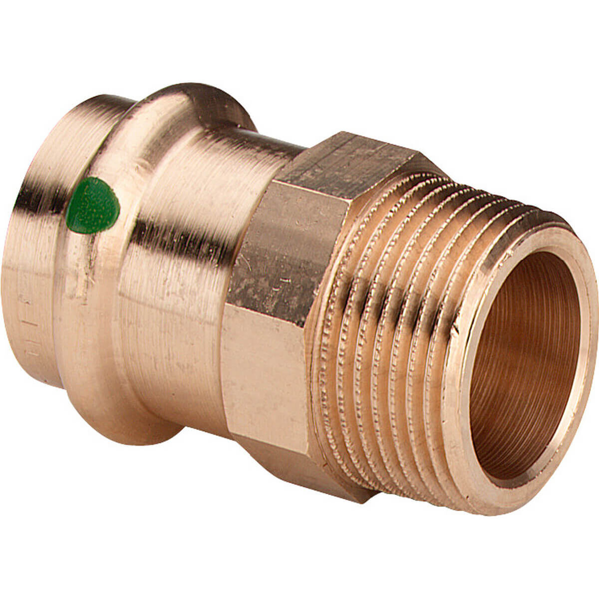 Viega Übergangsstück Sanpress 2211 28 mm x R 3/4 Siliziumbronze
