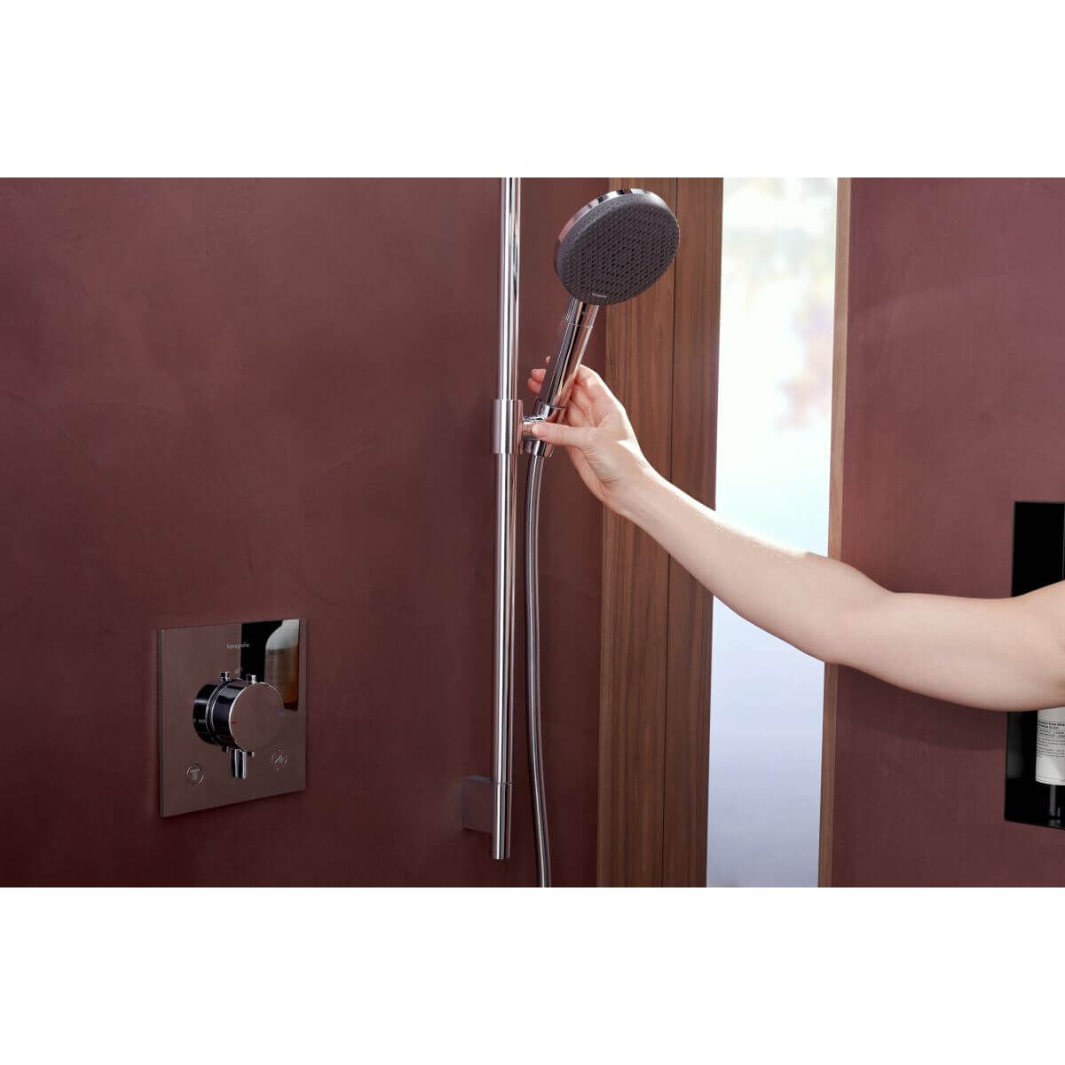 Hansgrohe Thermostat Ecostat Comfort E UP für 2 Verbraucher 24 l/min chrom
